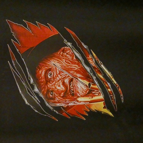 Hand Crafted Other - New Handcrafted Unisex Freddie Kruger Double Sided Tee - Size XXL